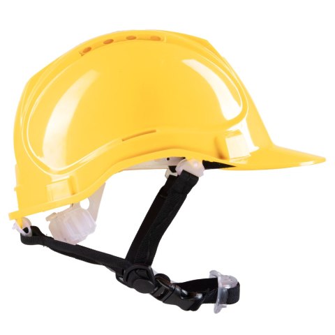 HEŁM ABS 4 PKT. PASEK PODBRÓDKOWY YS-4 - Żółty 53-64