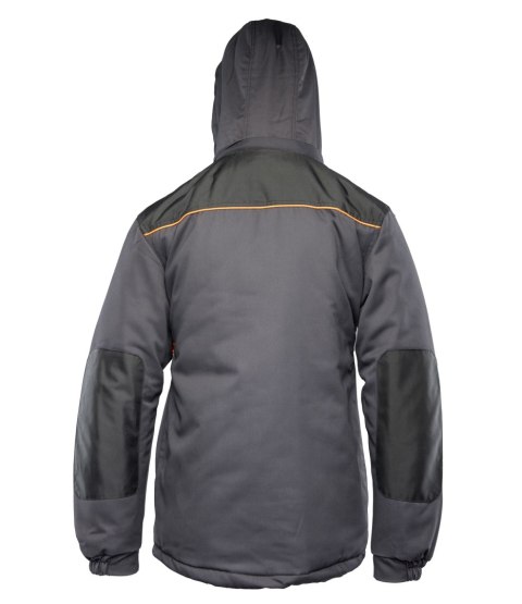 KURTKA - BRIXTON PRACTICAL Grafit/Pomarańcz