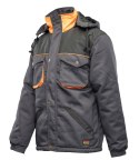 KURTKA - BRIXTON PRACTICAL Grafit/Pomarańcz