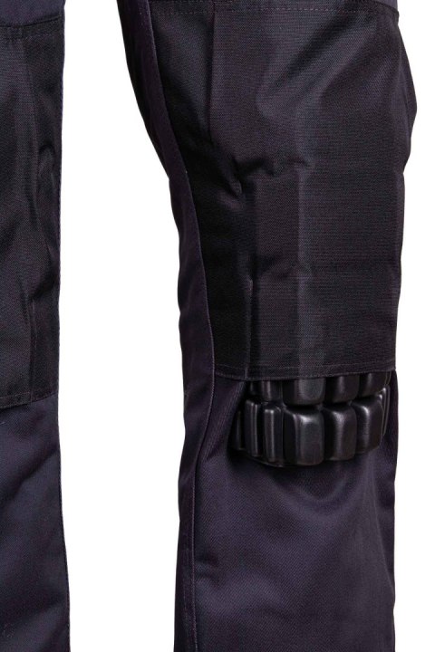 SPODNIE BRIXTON PRACTICAL OGRODNICZKI OCIEPLANE - Grafit/Pomarańcz