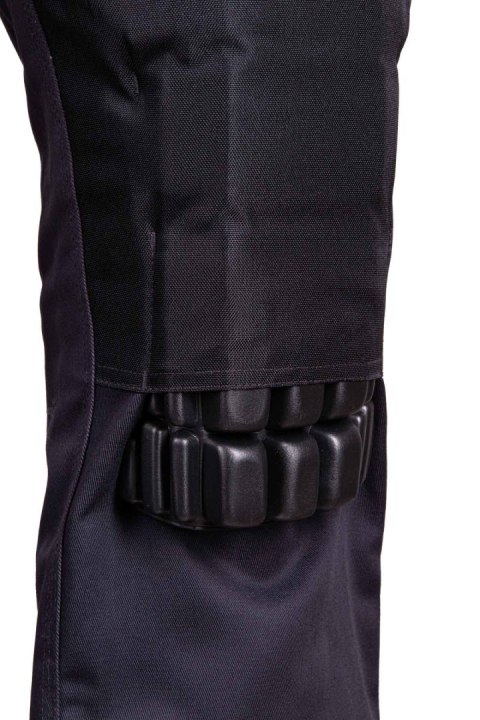 SPODNIE BRIXTON PRACTICAL OGRODNICZKI OCIEPLANE - Grafit/Pomarańcz