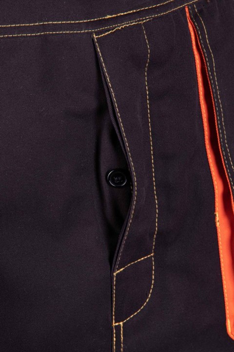 SPODNIE BRIXTON SPARK OGRODNICZKI OCIEPLANE - Granatowy