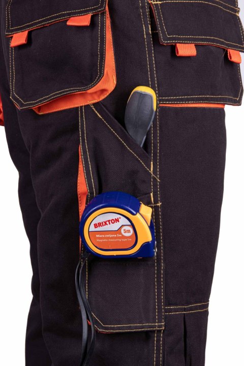 SPODNIE BRIXTON SPARK OGRODNICZKI OCIEPLANE - Granatowy