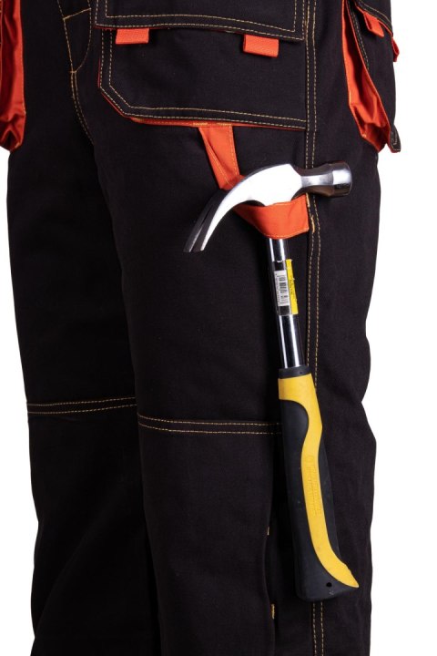 SPODNIE BRIXTON SPARK OGRODNICZKI OCIEPLANE - Granatowy