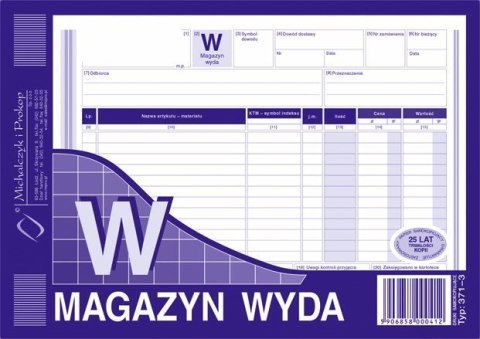 Magazyn wyda A5, 80 karetek wielokopia, 10-371-3 DOTTS