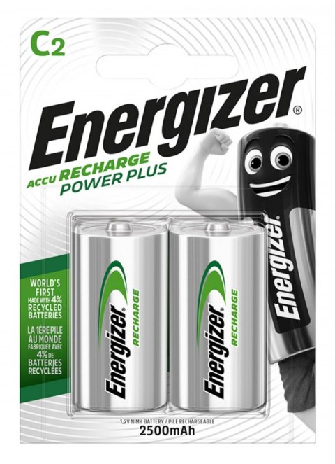 Bateria akumulatorek ENERGIZER HR14 (2szt.) Ni-MH, C, 1.2V, 2500mAh