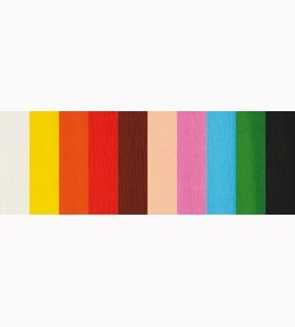 Bibuła marszczona, zestaw 2, 10 szt. FIORELLO 170-1606