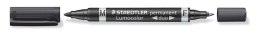 Foliopis LUMOCOLOR DUO czarny 348-9 STAEDTLER
