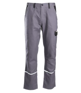 BRIXTON NATUR SPODNIE DO PASA - Stalowy