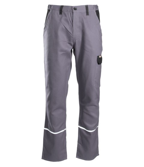 BRIXTON NATUR SPODNIE DO PASA - Stalowy