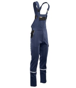 BRIXTON NATUR SPODNIE OGRODNICZKI - Granatowy