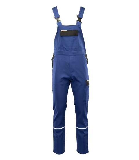 BRIXTON NATUR SPODNIE OGRODNICZKI - Niebieski