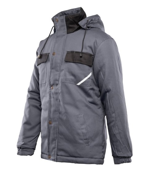 KURTKA BRIXON NATUR - Stalowy