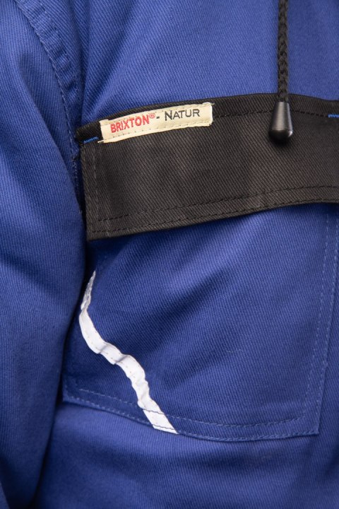 KURTKA BRIXON NATUR - Stalowy