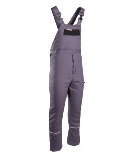 SPODNIE BRIXTON NATUR OGRODNICZKI OCIEPLANE - Stalowy