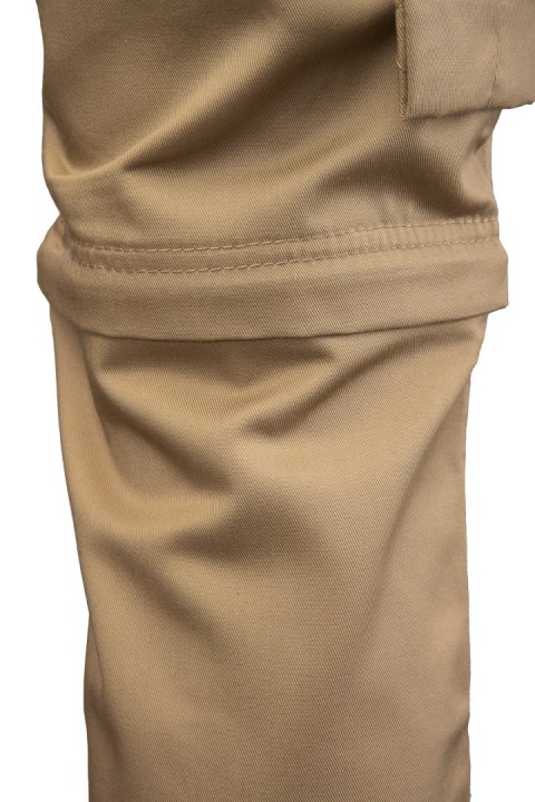 BRIXTON PRACTICAL SPODNIE DO PASA - ODPINANE NOGAWKI - BEŻOWY