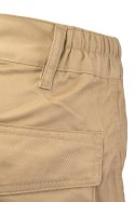 BRIXTON PRACTICAL SPODNIE DO PASA - ODPINANE NOGAWKI - BEŻOWY