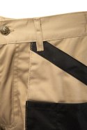 BRIXTON PRACTICAL SPODNIE DO PASA - ODPINANE NOGAWKI - BEŻOWY