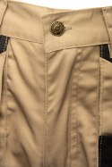 BRIXTON PRACTICAL SPODNIE DO PASA - ODPINANE NOGAWKI - BEŻOWY