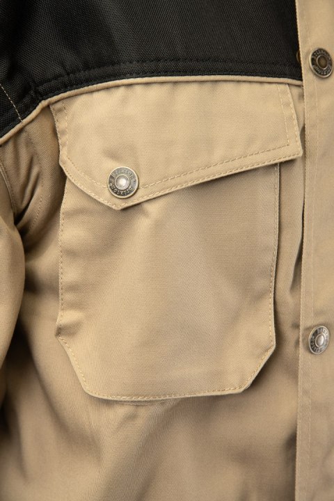 BLUZA BRIXTON PRACTICAL BEŻOWY