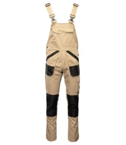 BRIXTON PRACTICAL SPODNIE OGRODNICZKI BEŻOWY