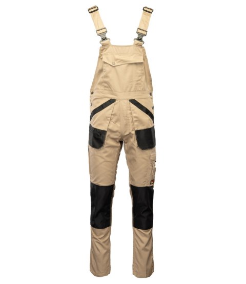 BRIXTON PRACTICAL SPODNIE OGRODNICZKI BEŻOWY