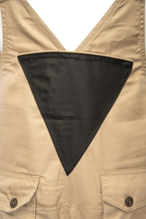 BRIXTON PRACTICAL SPODNIE OGRODNICZKI BEŻOWY