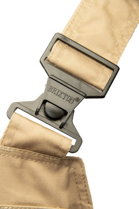 BRIXTON PRACTICAL SPODNIE OGRODNICZKI BEŻOWY