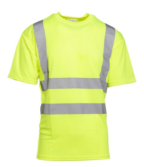 KOSZULKA BRIXTON FLASH Z PASAMI ODBLASKOWYMI KAT.II KL.2 BF009 - Żółty