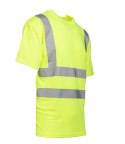 KOSZULKA BRIXTON FLASH Z PASAMI ODBLASKOWYMI KAT.II KL.2 BF009 - Żółty