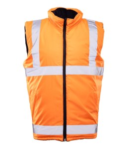 KAMIZELKA MARINO - BENEFIT - Pomarańczowy