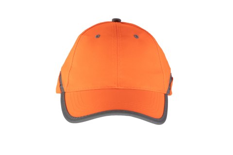 CZAPKA BASEBALL ODBLASK - Pomarańczowy uniwersalny