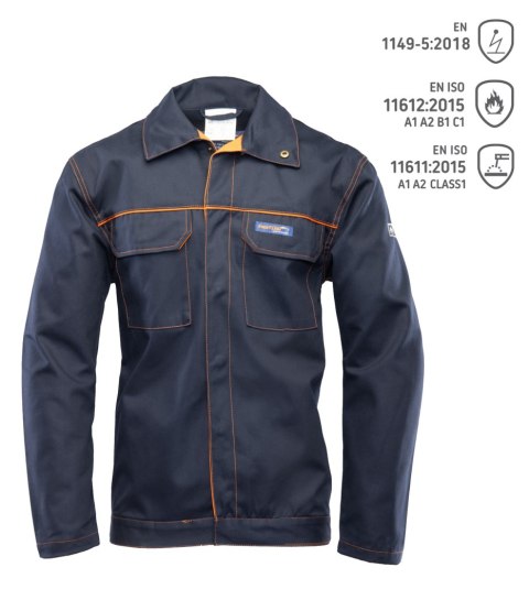 PROFLAM ANTISTATIC BLUZA KAT.II - Granatowy