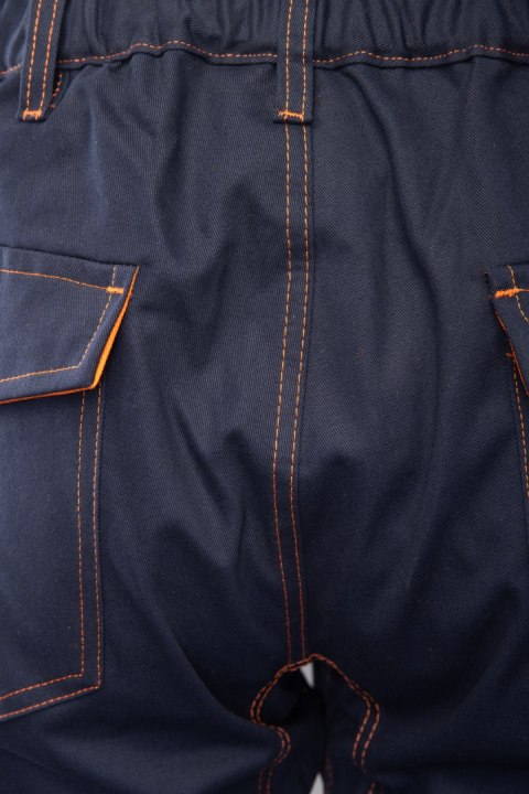 PROFLAM ANTISTATIC SPODNIE DO PASA KAT.II - Granatowy