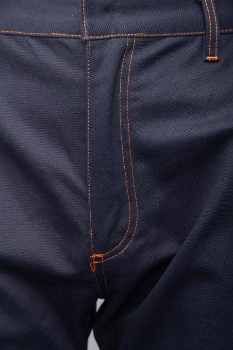 PROFLAM ANTISTATIC SPODNIE DO PASA KAT.II - Granatowy