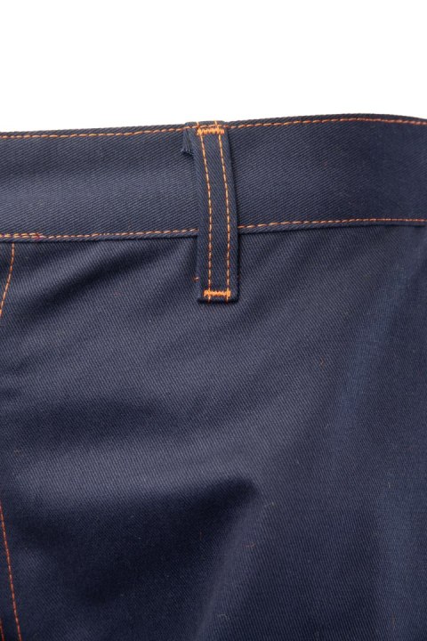 PROFLAM ANTISTATIC SPODNIE DO PASA KAT.II - Granatowy