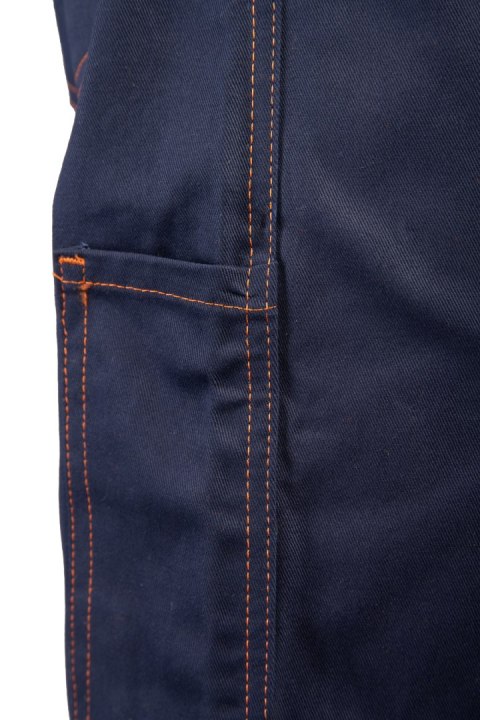 PROFLAM ANTISTATIC SPODNIE DO PASA KAT.II - Granatowy