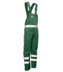 BRIXTON CLASSIC SPODNIE OGRODNICZKI / ODBLASK - Zielony