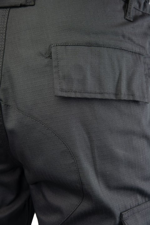 BRIXTON BDU SPODNIE DO PASA BDU - Czarny