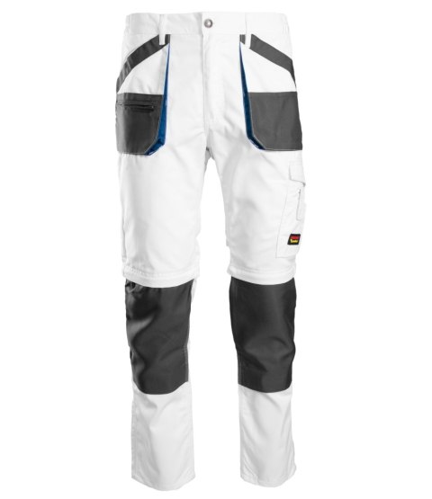 BRIXTON PRACTICAL SPODNIE DO PASA Z ODPINANYMI NOGAWKAMI BIAŁY