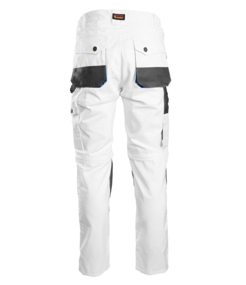 BRIXTON PRACTICAL SPODNIE DO PASA Z ODPINANYMI NOGAWKAMI BIAŁY