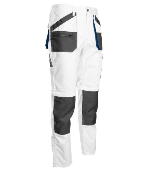 BRIXTON PRACTICAL SPODNIE DO PASA Z ODPINANYMI NOGAWKAMI BIAŁY