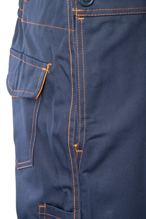 PROFFLAM ANTISTATICSPODNIE OGRODNICZKI KAT.II - Granatowy