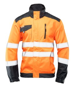 BRIXTON FLASH BLUZA WSTAWKA/GRANAT KAT.II KL. 2 - POMARAŃCZ/GRANAT