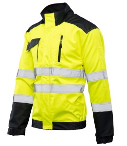 BRIXTON FLASH BLUZA WSTAWKA/GRANAT KAT.II KL. 2 - ŻÓŁTY/GRANAT