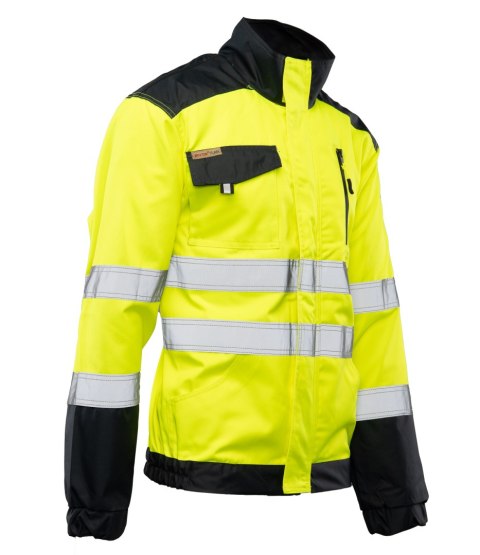 BRIXTON FLASH BLUZA WSTAWKA/GRANAT KAT.II KL. 2 - ŻÓŁTY/GRANAT