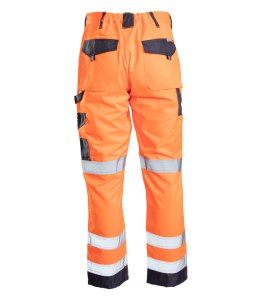 SPODNIE BRIXTON FLASH DO PASA WSTAWKA GRANAT KAT.II KL. 2 - POMARAŃCZ/GRANAT