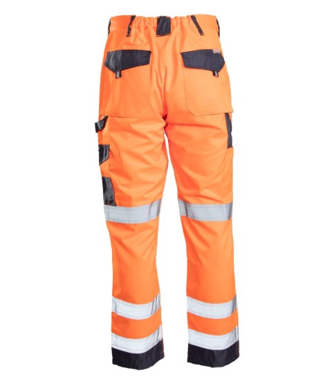 SPODNIE BRIXTON FLASH DO PASA WSTAWKA GRANAT KAT.II KL. 2 - POMARAŃCZ/GRANAT