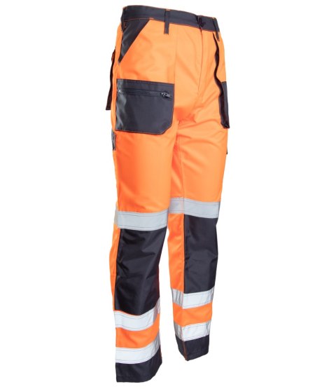 SPODNIE BRIXTON FLASH DO PASA WSTAWKA GRANAT KAT.II KL. 2 - POMARAŃCZ/GRANAT