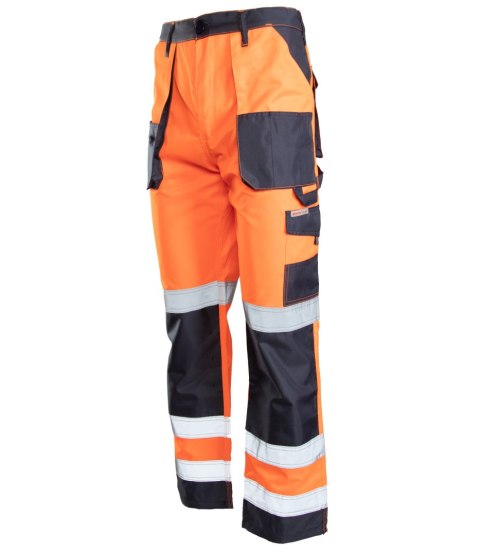 SPODNIE BRIXTON FLASH DO PASA WSTAWKA GRANAT KAT.II KL. 2 - POMARAŃCZ/GRANAT